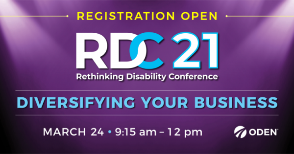 Rethinking Disability Conference (RDC 21) Registration Open for March 24
