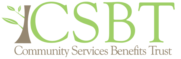 CSBT letters with Community Service Benefits Trust