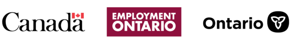 Logos for Government of Canada, Employment Ontario and the Government of Ontario